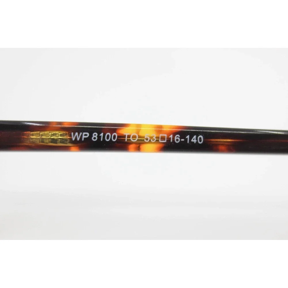 Warby Parker Durand Eyeglasses Tortoise Shell WP 8100 TO 53-16-140 Frames